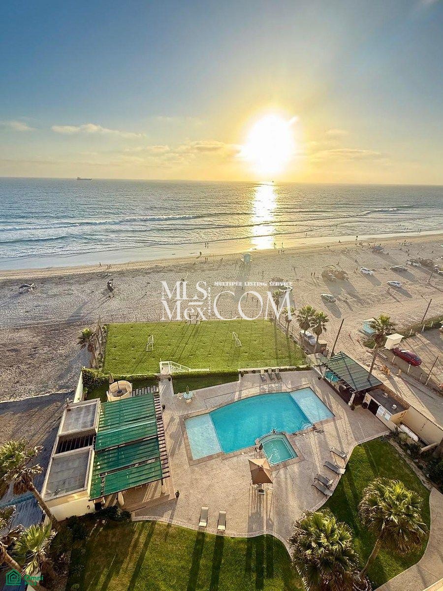 Oceanfront 2BR Condo for Sale in Rosarito Centro | Furnished | $329,000