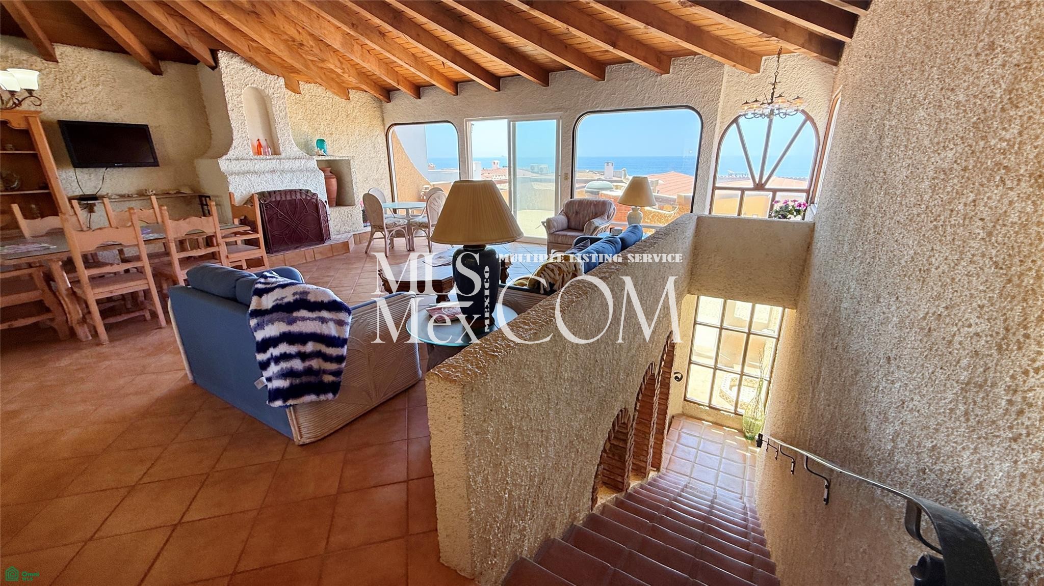 Ocean-View Hacienda Home for Sale in Baja del Mar, Rosarito | $299,000 USD