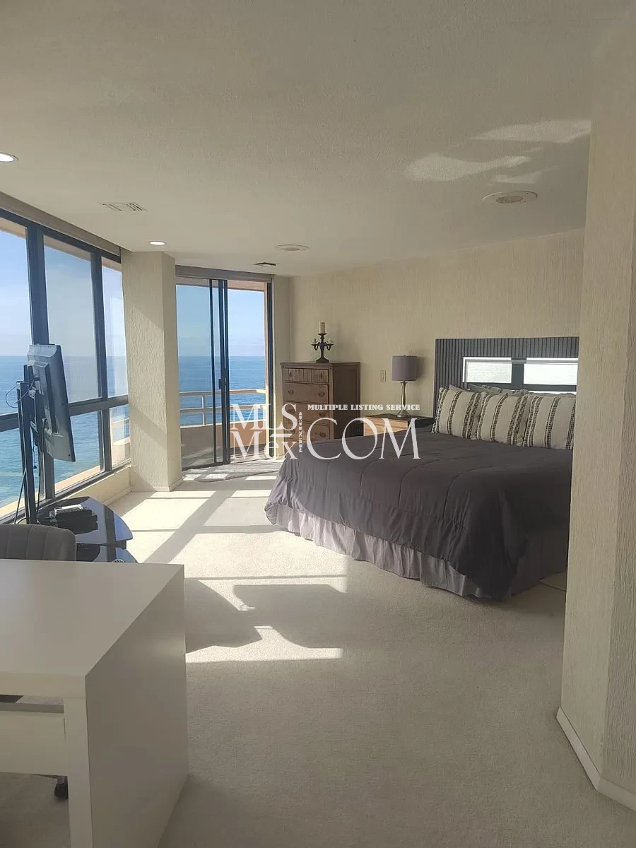 Oceanfront Furnished Condo for Rent in Rosarito, Baja California | 1 🛏️ | 2 🛁 | Private Beach | Near San Diego Border