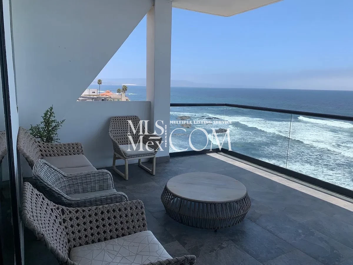 Oceanfront Condo for Rent in Rosarito KM 38 | 🛏️ 2 Bed | Pet Friendly | Near K-38 Surf & San Diego Border