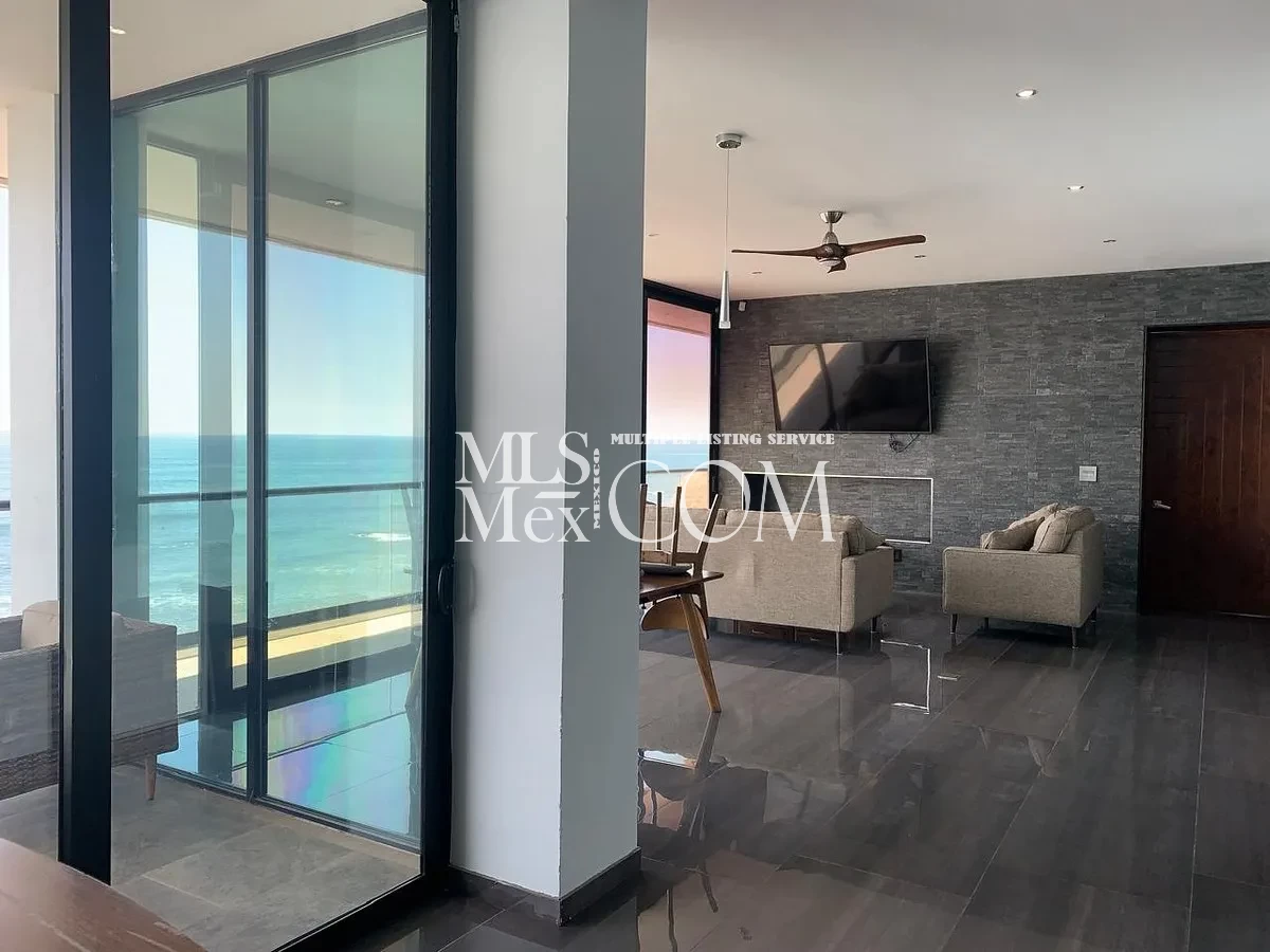 Ocean View Condo for Rent in Rosarito KM 38 | 🛏️ 2 Bed | Rooftop Terrace | Near K-38 Surf & US Border