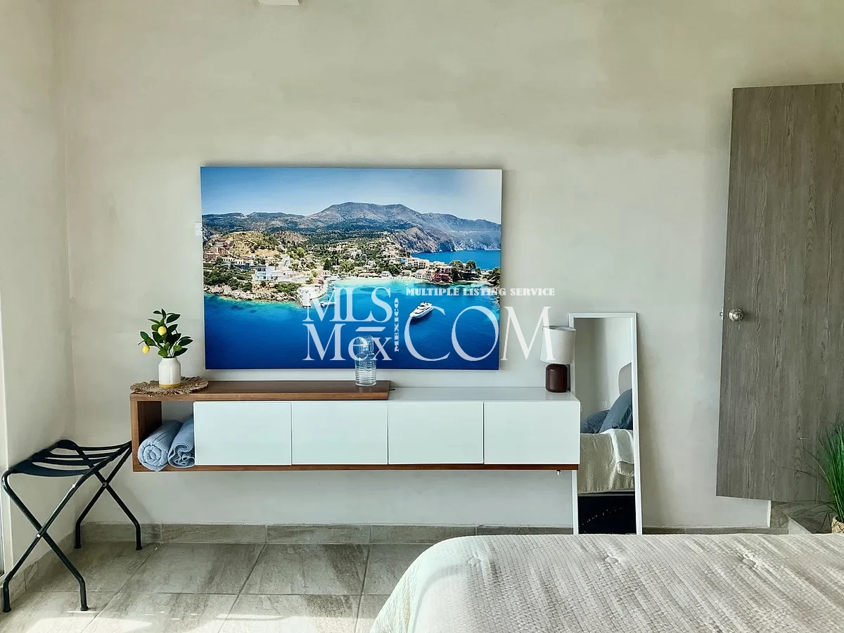 Ocean View Furnished Apartment for Rent in Rosarito | 3BR | Villas San Ángel | Near U.S. Border
