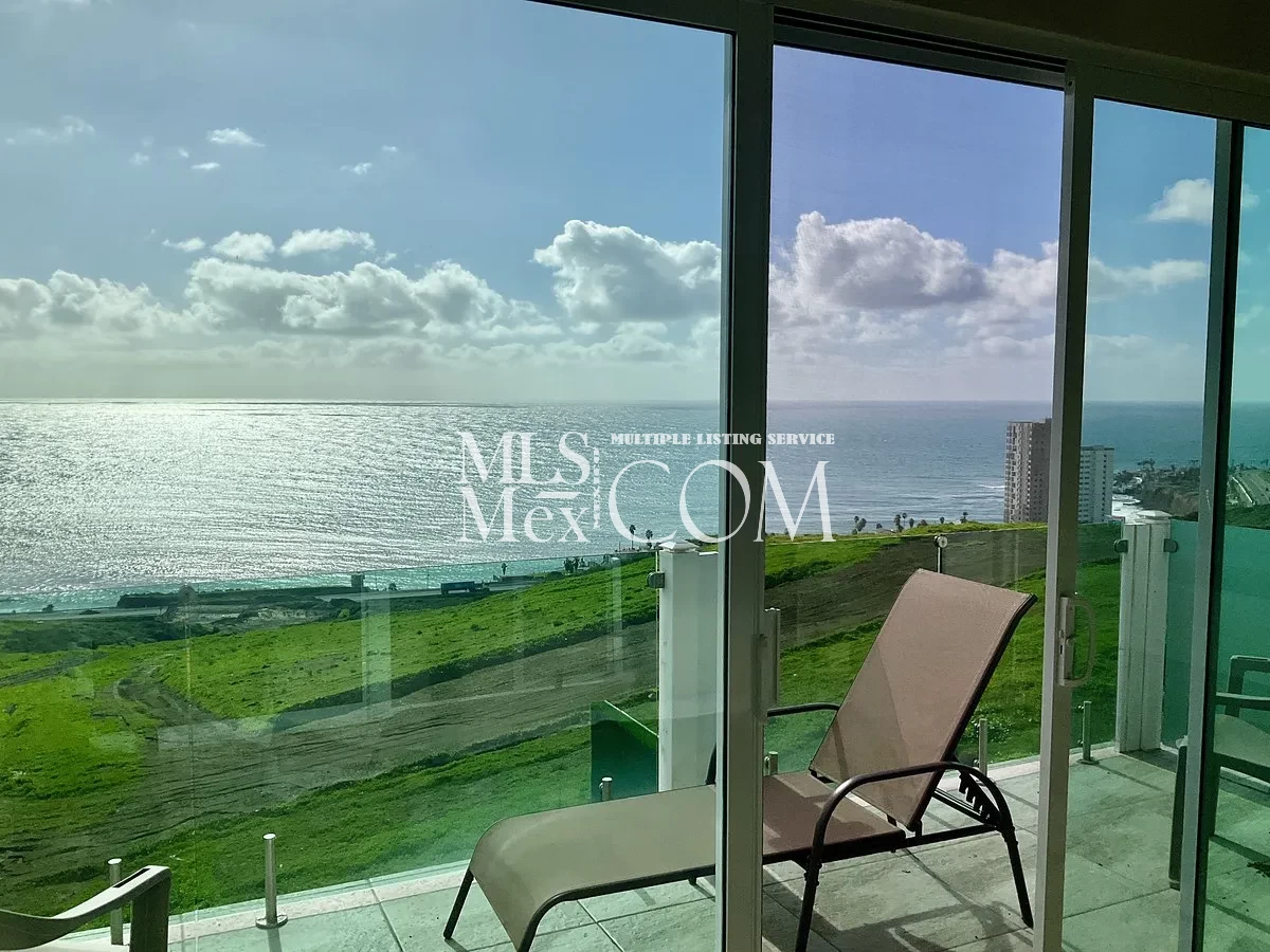 Ocean View Furnished Apartment for Rent in Rosarito | 3BR | Villas San Ángel | Near U.S. Border
