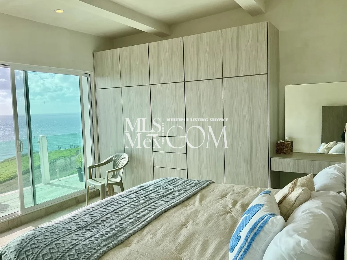 Ocean View Furnished Apartment for Rent in Rosarito | 3BR | Villas San Ángel | Near U.S. Border