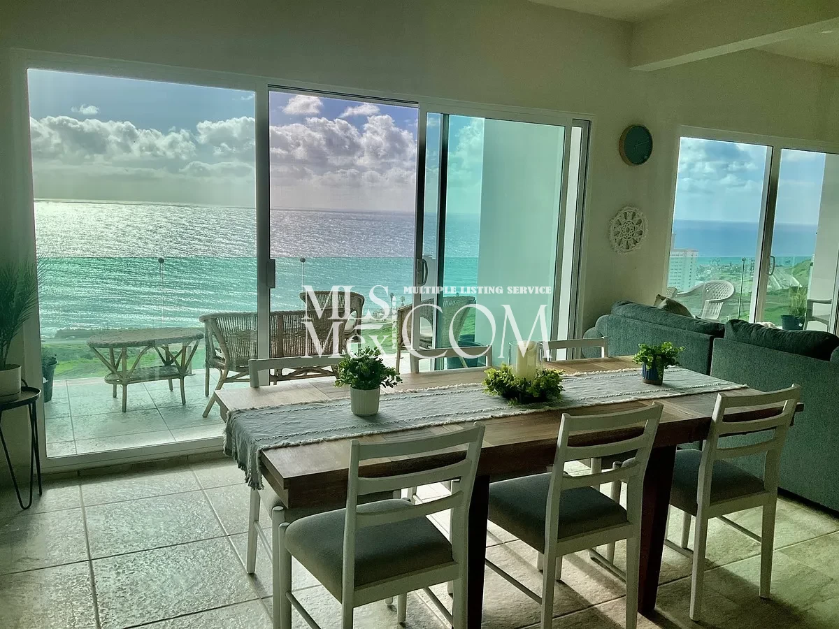 Ocean View Furnished Apartment for Rent in Rosarito | 3BR | Villas San Ángel | Near U.S. Border