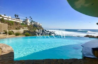 🌊 Ocean View Condo 106 for Rent at Las Olas Grand Rosarito – Furnished 2BR Beachfront Rental Near K38