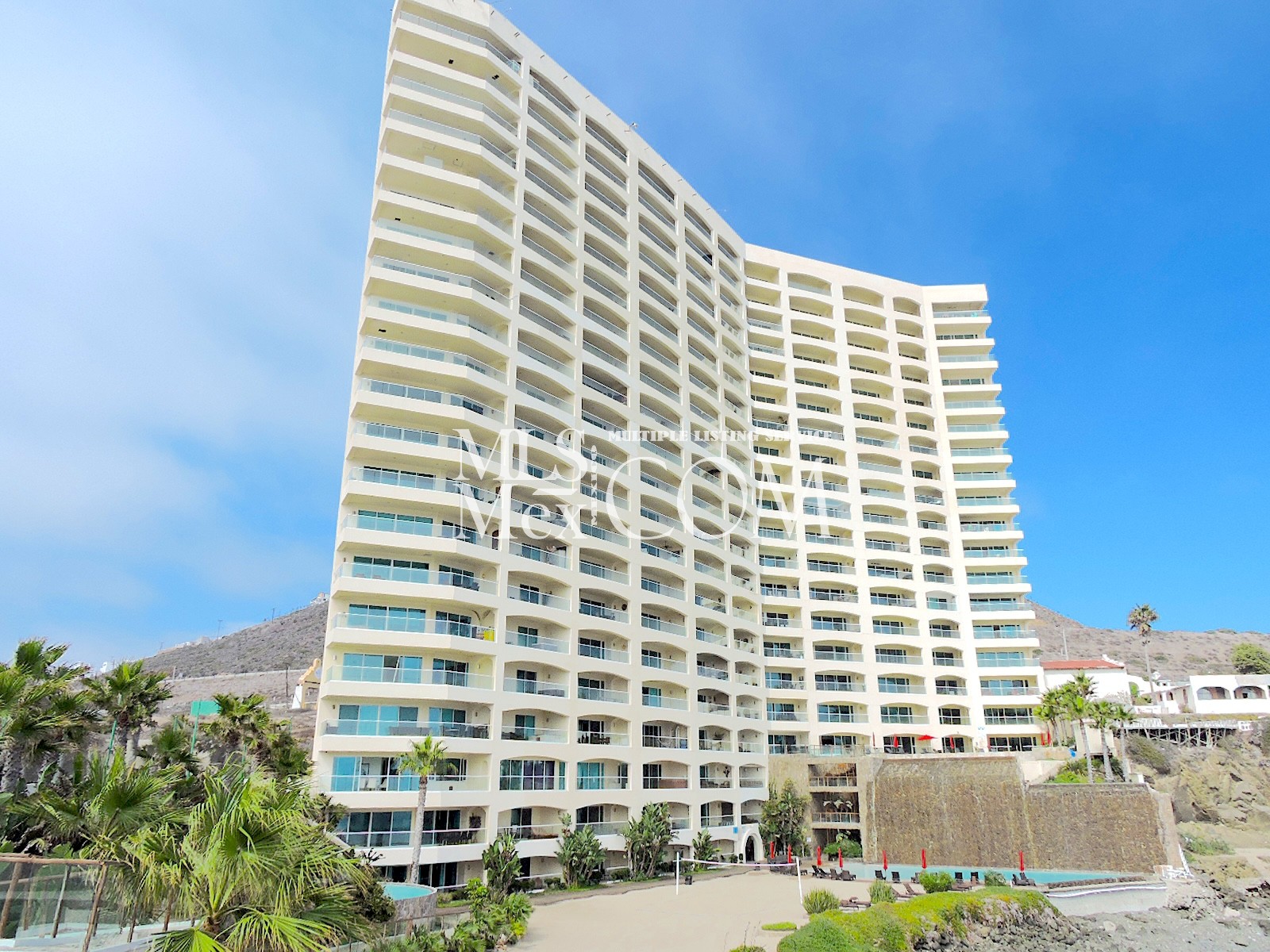 🌊 Ocean View Condo 106 for Rent at Las Olas Grand Rosarito – Furnished 2BR Beachfront Rental Near K38