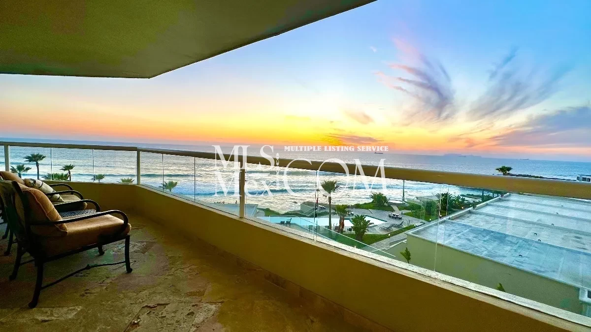 🌊 Furnished 2-Bedroom Oceanview Condo for Rent in La Jolla del Mar, Rosarito, Baja California
