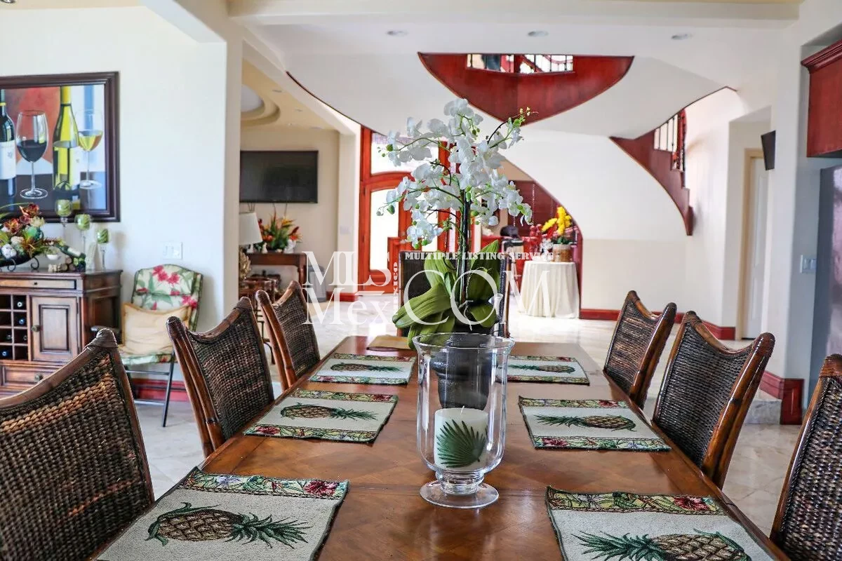 Luxury Ocean View Estate for Rent in Costa Hermosa, Rosarito | 4 Bedroom Furnished Home | $3,000 USD
