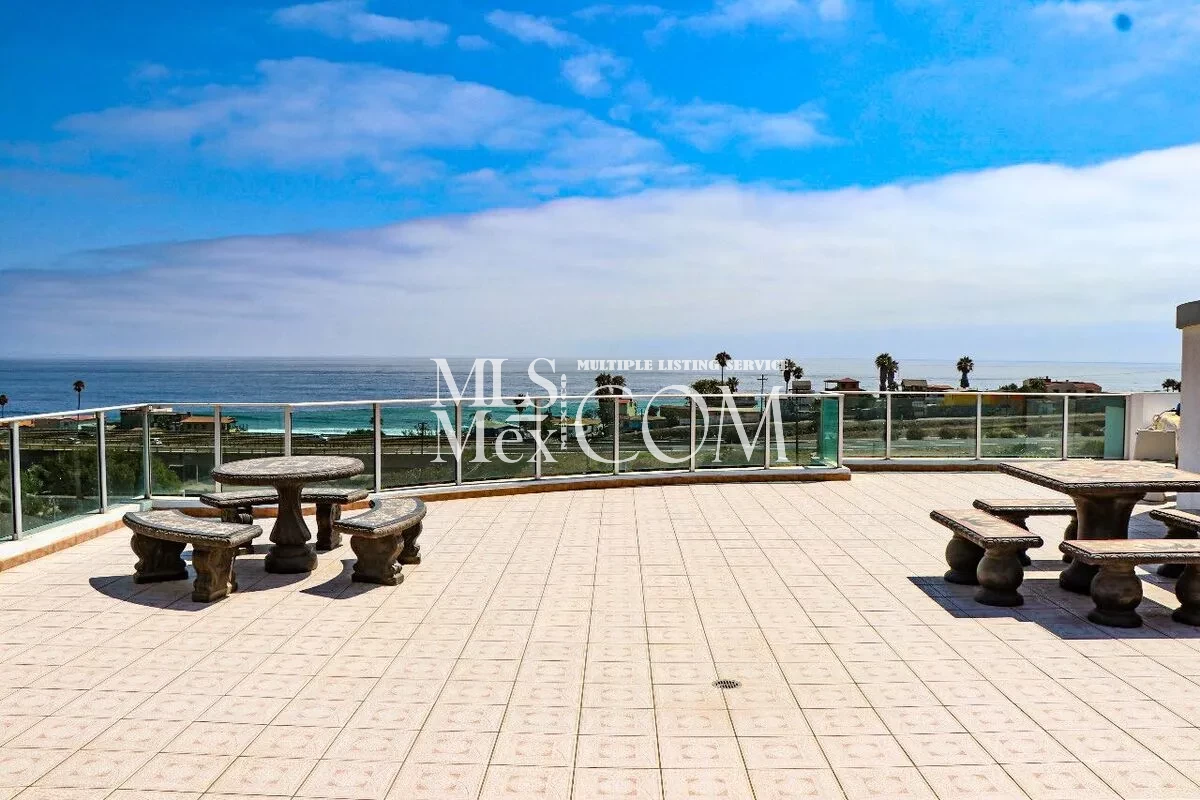 Luxury Ocean View Estate for Rent in Costa Hermosa, Rosarito | 4 Bedroom Furnished Home | $3,000 USD