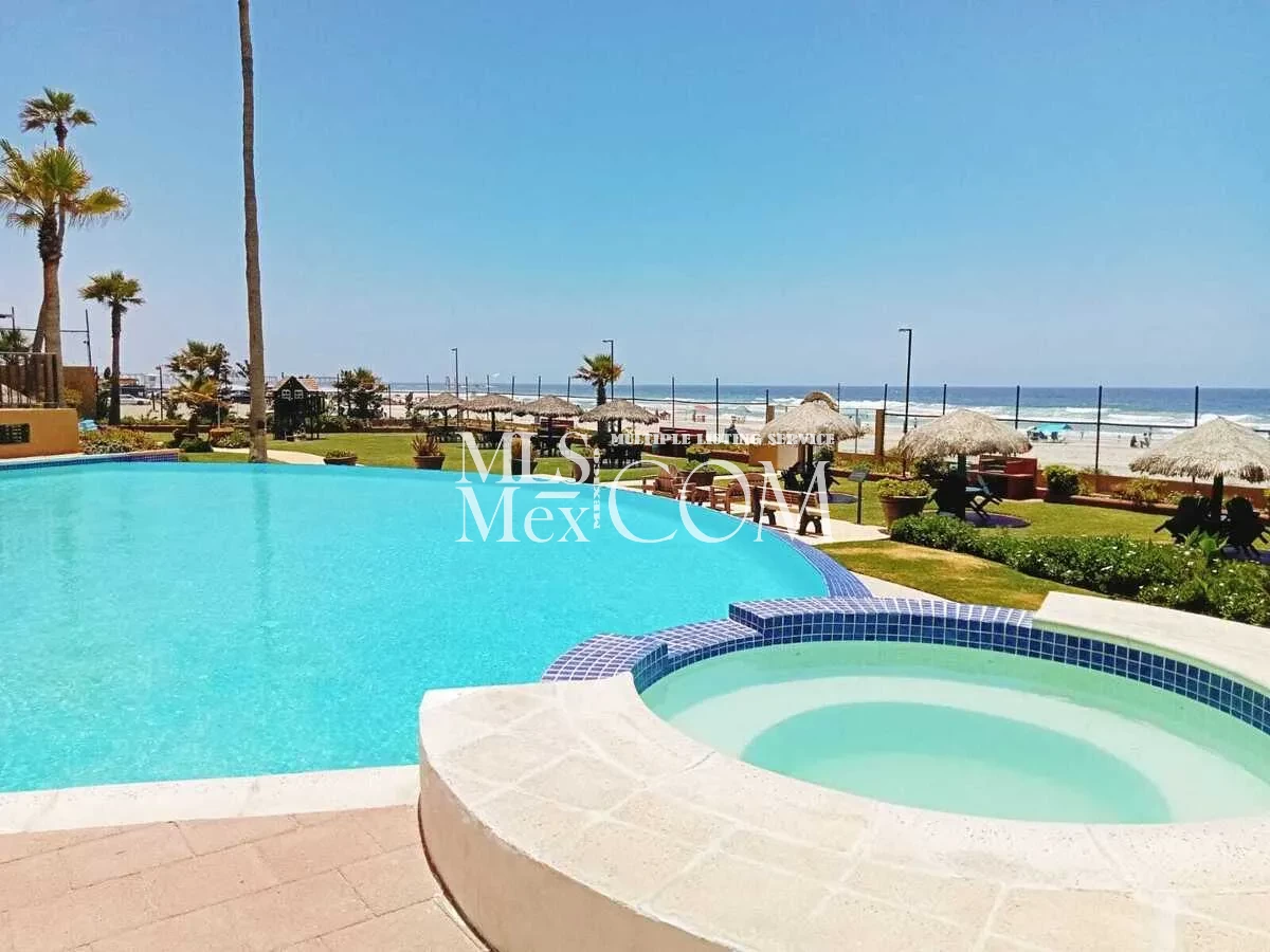 Modern 2BR Oceanview Condo for Rent in La Joya, Rosarito | Beachfront, Secure & Expat-Friendly