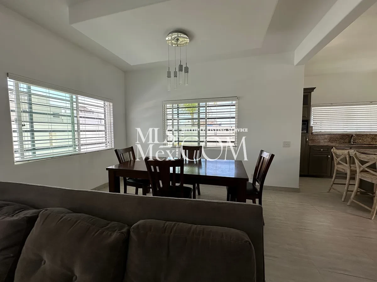 Furnished 2BR Apartment for Rent in Punta Azul Rosarito | Pool, Gym & 24/7 Security