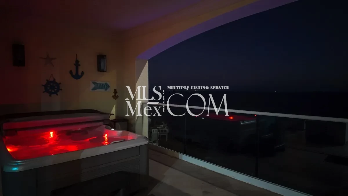 Furnished 2BR Ocean View Condo for Rent in Mar de Calafia | Rosarito, Baja mexico