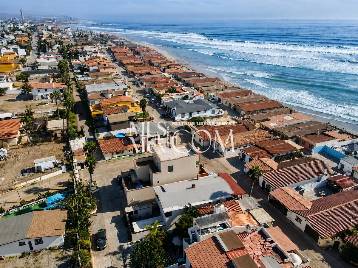 4BR Oceanfront House for Rent in Baja del Mar, Rosarito | Near San Diego