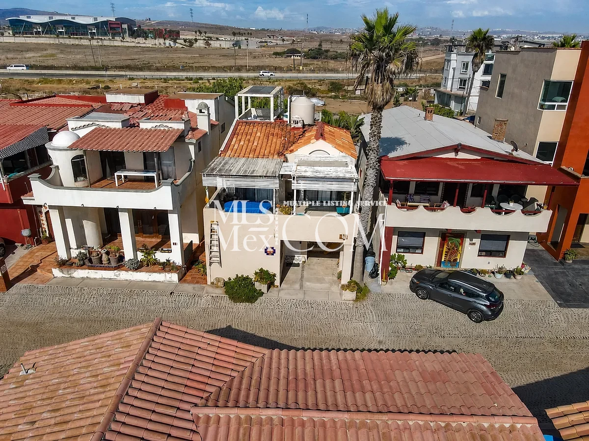 4BR Oceanfront House for Rent in Baja del Mar, Rosarito | Near San Diego