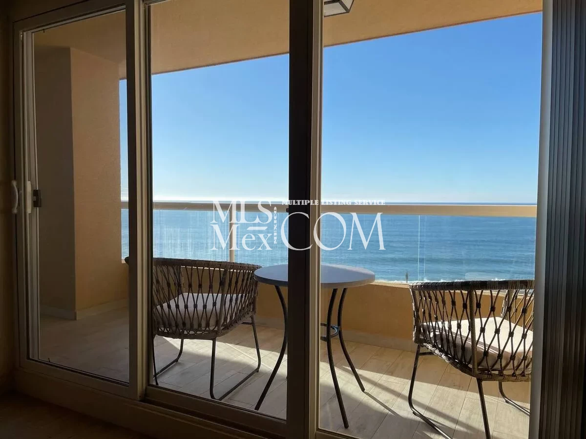 Furnished Ocean-View Condo for Rent in Popotla, Rosarito | 2BR/2BA Gated Community