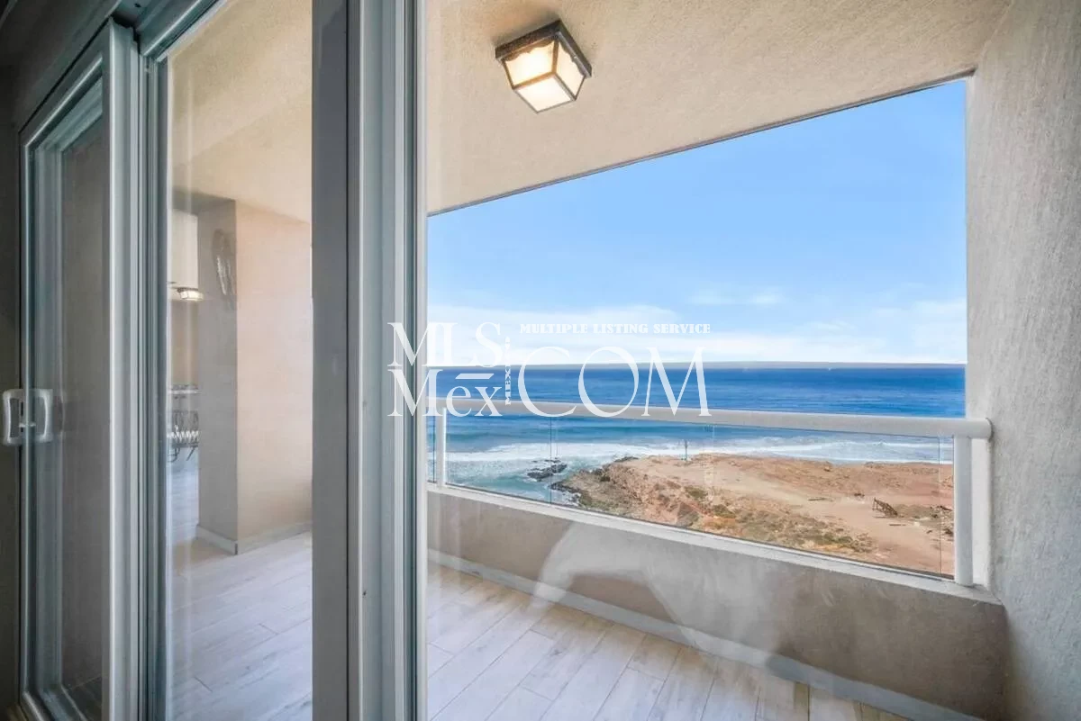 Furnished Ocean-View Condo for Rent in Popotla, Rosarito | 2BR/2BA Gated Community