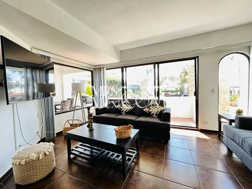 Beachfront 2BR Condo for Rent in La Paloma, Rosarito | Ground-Floor Unit in Secure Resort Community