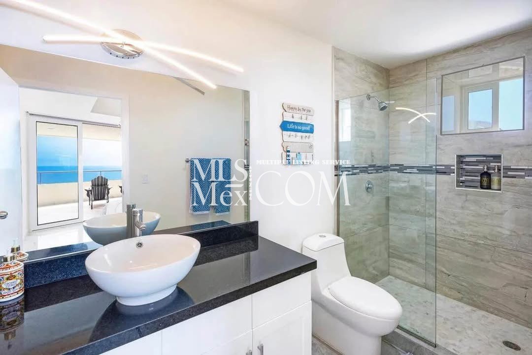 🌊 Brand New 3BR Oceanfront Condo for Rent in Mar de Calafia Rosarito | Gated Resort Living Near US Border