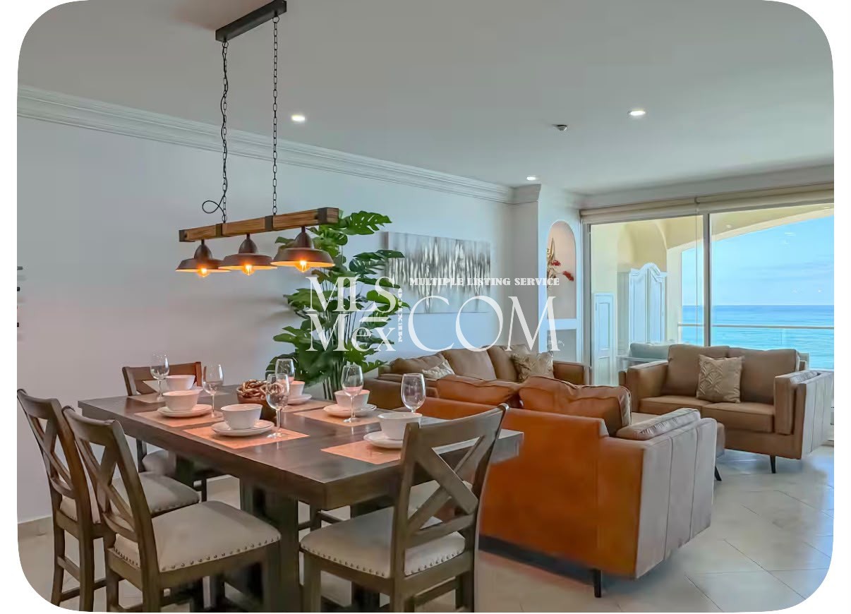 3BR Oceanfront Condo for Rent at Mar y Sol | Rosarito, Baja California