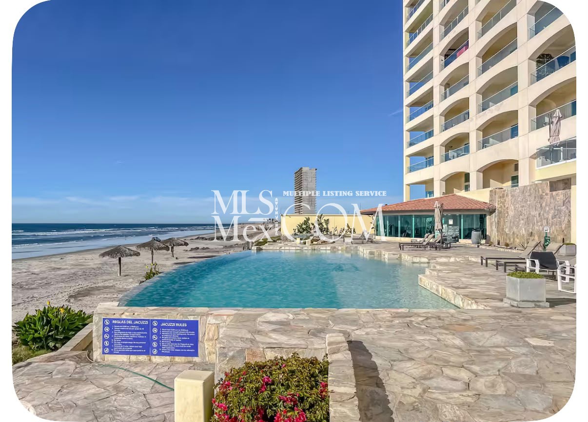 3BR Oceanfront Condo for Rent at Mar y Sol | Rosarito, Baja California