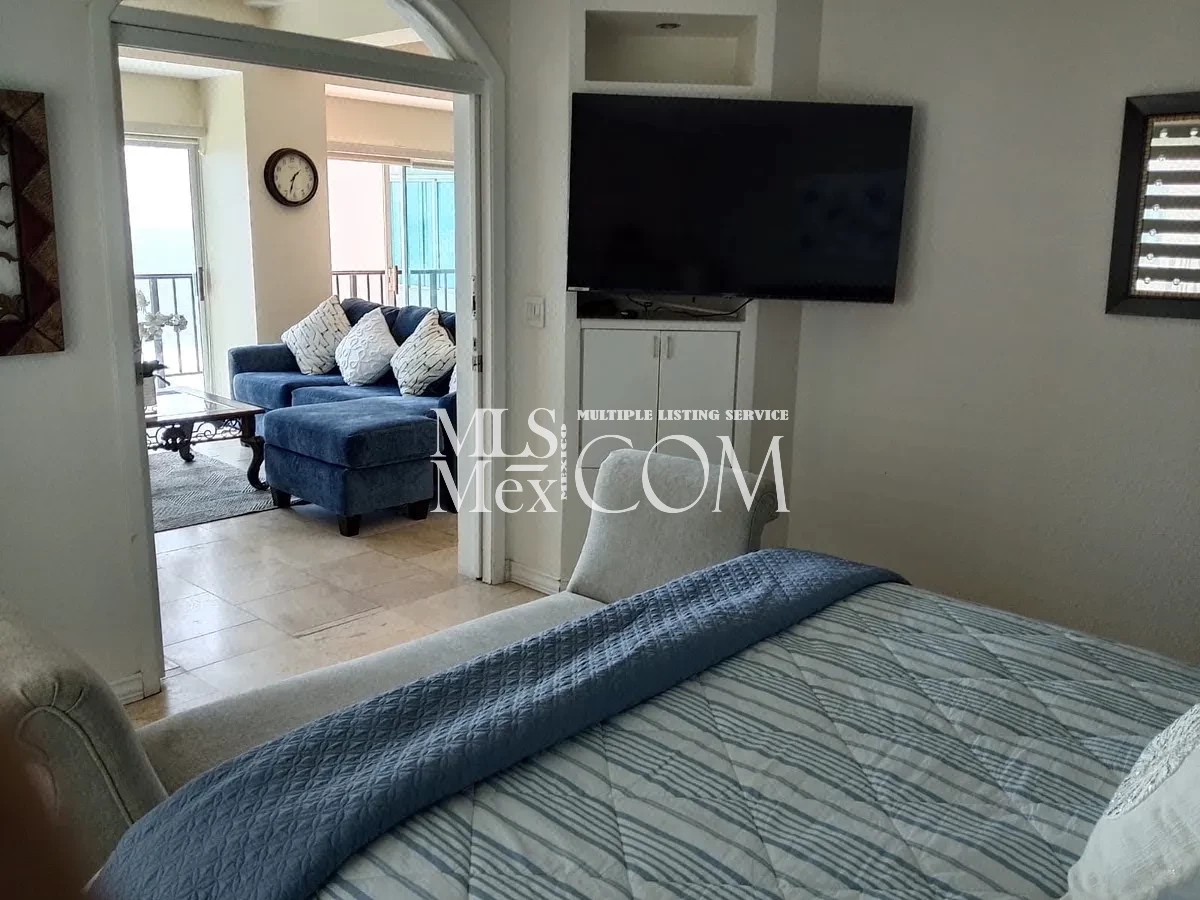 Ocean-View Condo for Rent in Oceana Rosarito | 2BR Furnished Beachfront Rental