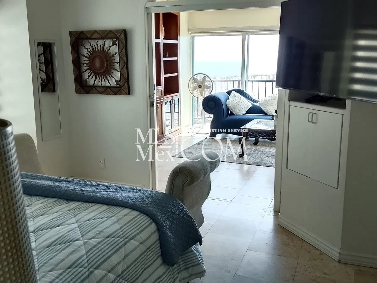 Ocean-View Condo for Rent in Oceana Rosarito | 2BR Furnished Beachfront Rental