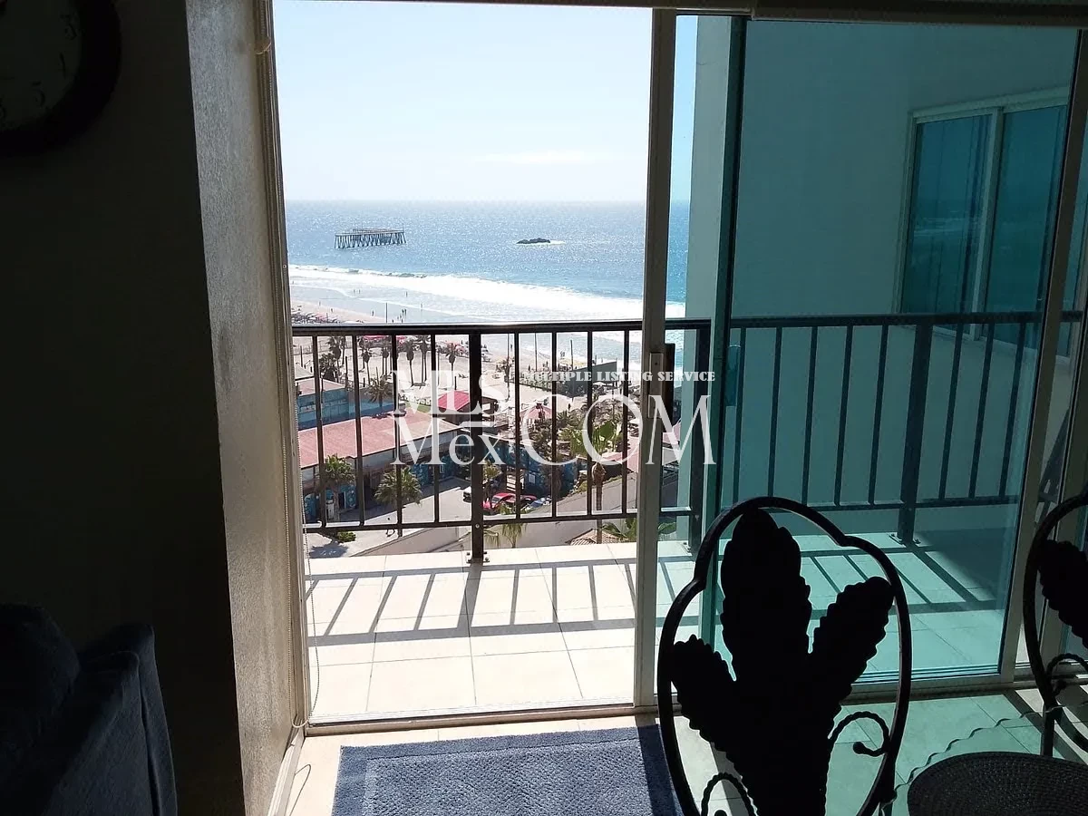 Ocean-View Condo for Rent in Oceana Rosarito | 2BR Furnished Beachfront Rental