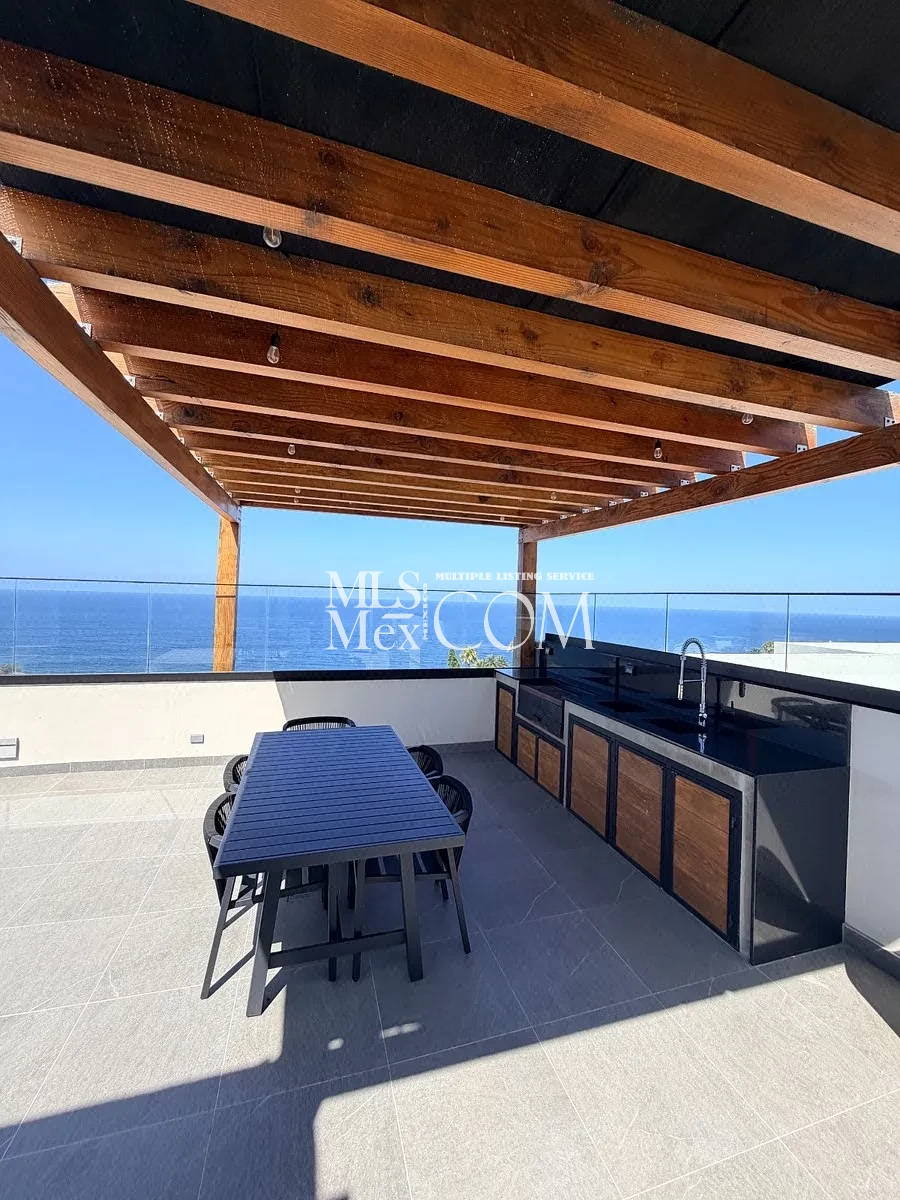 Furnished 2-Bedroom Apartment for Rent in Plaza del Mar, Rosarito, Mexico