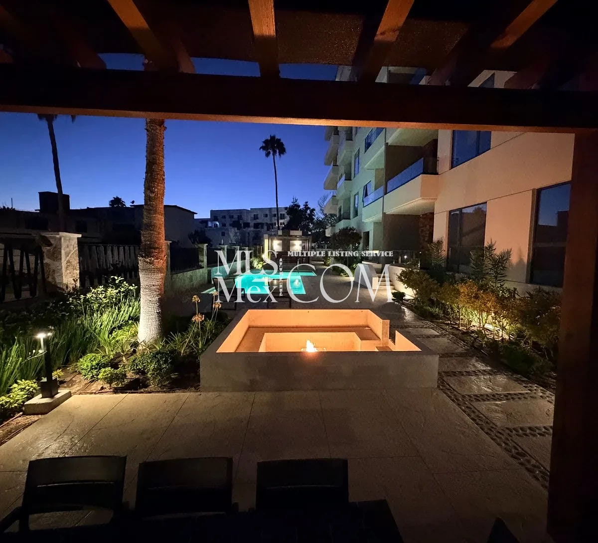 Furnished 2-Bedroom Apartment for Rent in Plaza del Mar, Rosarito, Mexico