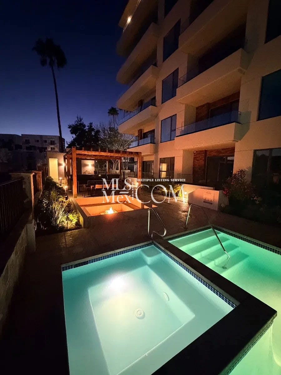 Furnished 2-Bedroom Apartment for Rent in Plaza del Mar, Rosarito, Mexico