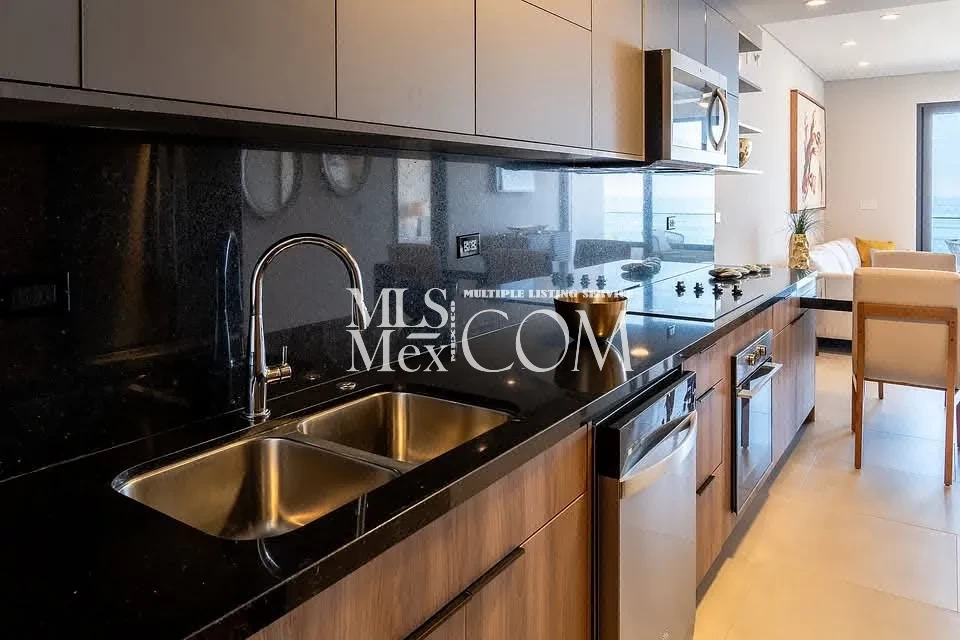 Furnished 2-Bedroom Apartment for Rent in Plaza del Mar, Rosarito, Mexico
