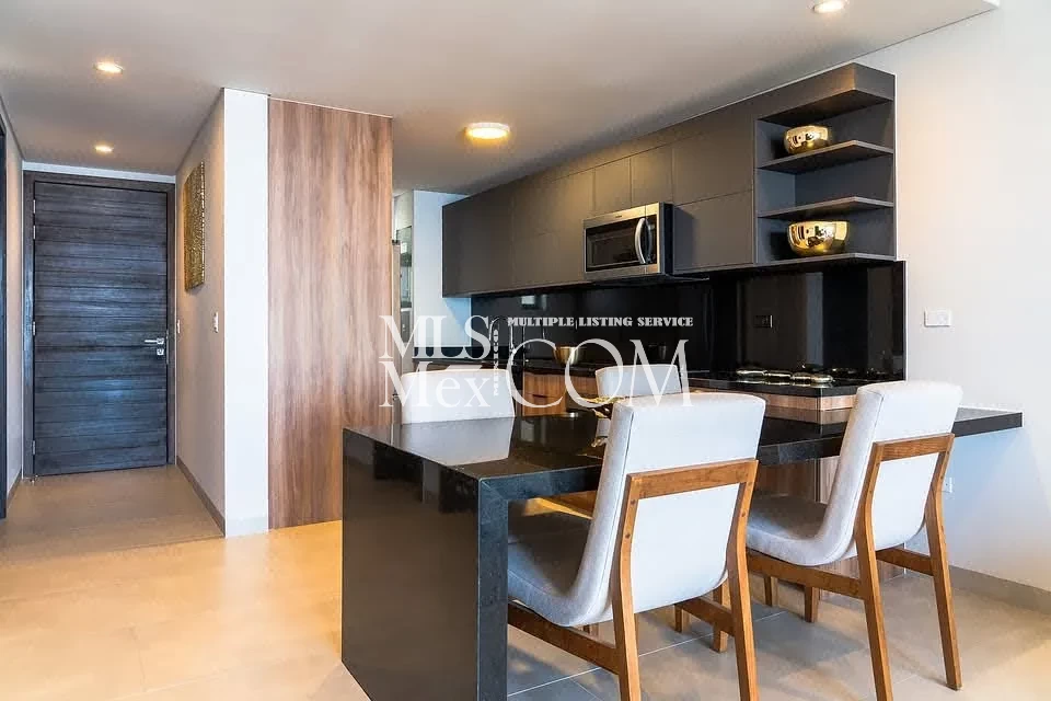 Furnished 2-Bedroom Apartment for Rent in Plaza del Mar, Rosarito, Mexico