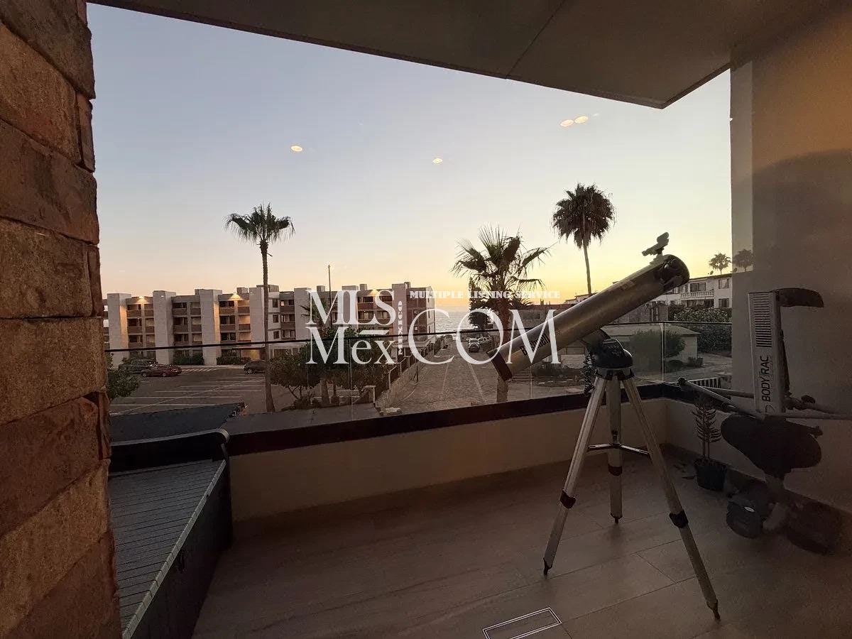 Furnished 2-Bedroom Apartment for Rent in Plaza del Mar, Rosarito, Mexico