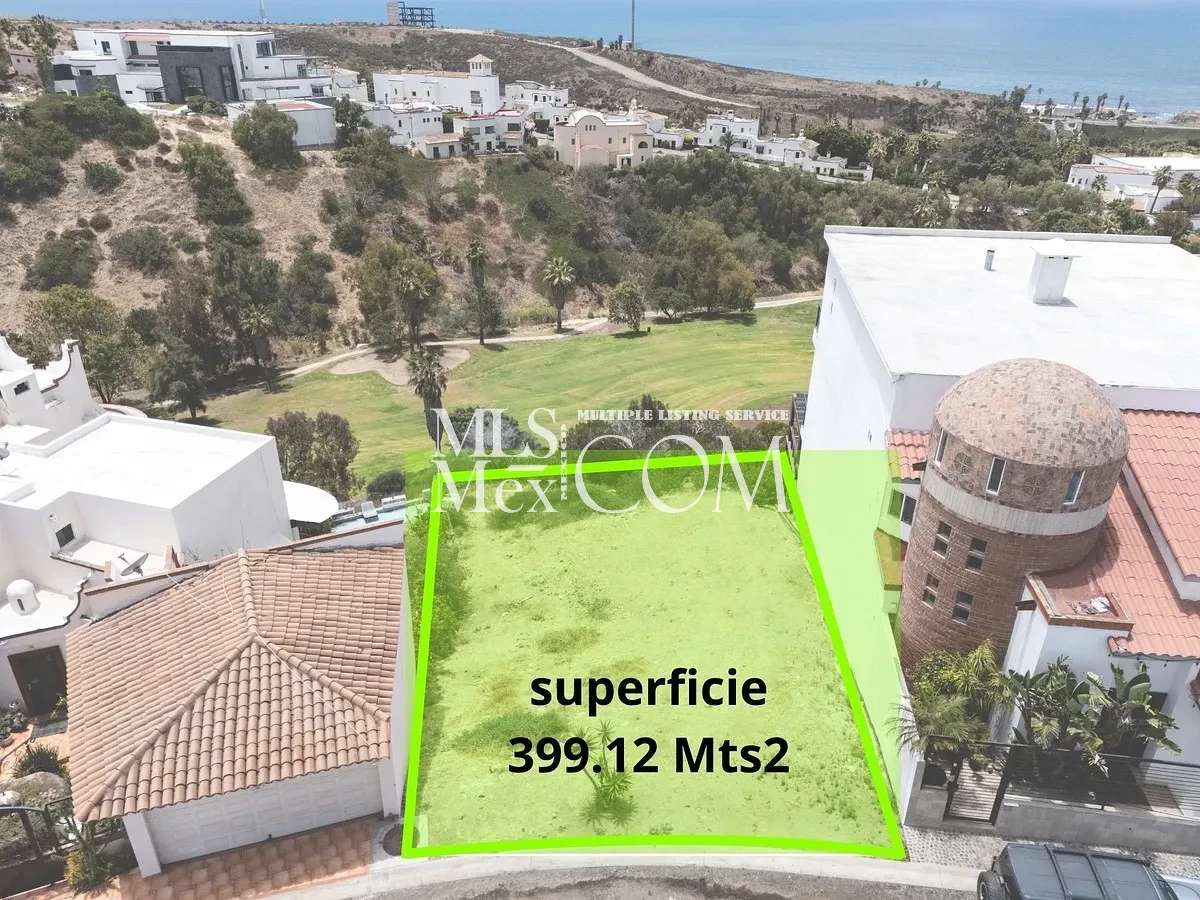 Ocean & Golf Course View Lot for Sale in Real del Mar | $350,000 USD