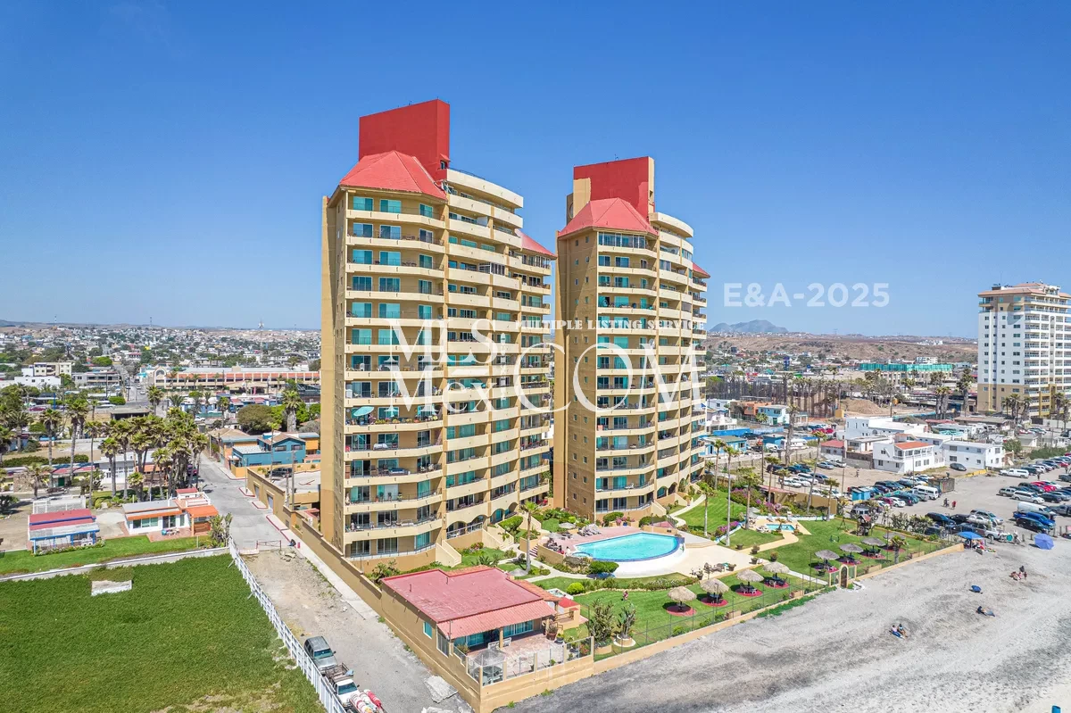 Oceanfront 3-Bedroom Condo for Sale in Rosarito Centro | $395,000 USD