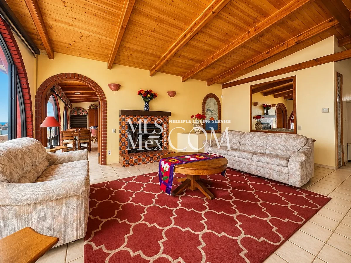 Spacious Baja Hacienda-Style Home Near the Beach in Rosarito | $519,000 USD
