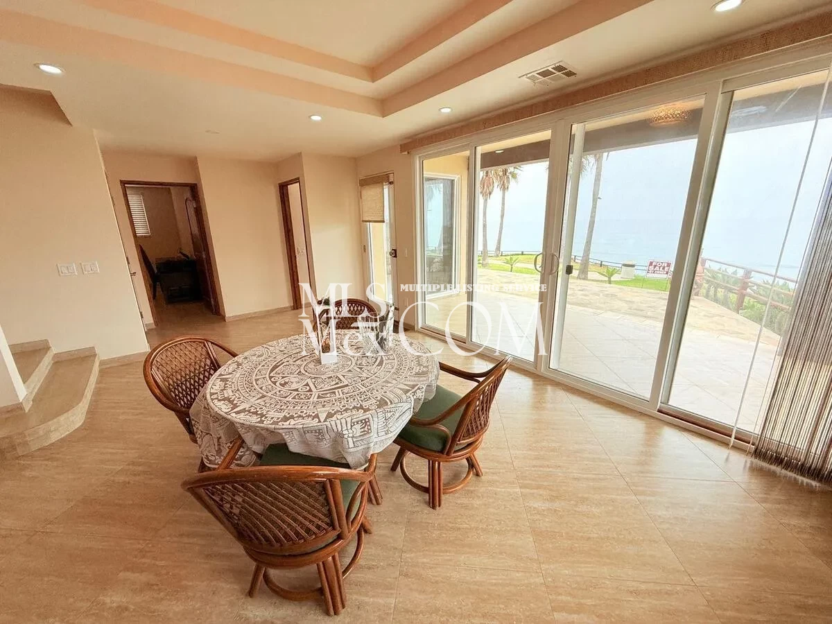 Beachfront 4-Bedroom Home for Sale in Puerta del Mar, Rosarito | $888,000 USD