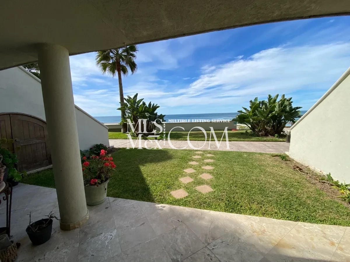 🌊 Luxury Furnished 3BR Oceanfront Villa for Rent in La Jolla del Mar, Rosarito | $3,000 USD