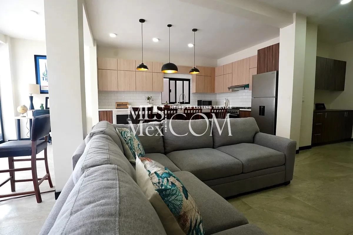New Beachside Apartment for Rent in Rosarito | 2BR + Office | Fully Furnished | Walk to the Beach | Near US Border