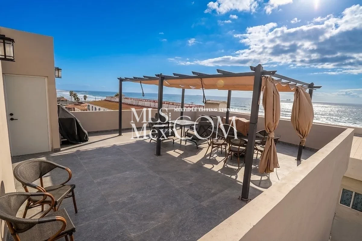 New Beachside Apartment for Rent in Rosarito | 2BR + Office | Fully Furnished | Walk to the Beach | Near US Border