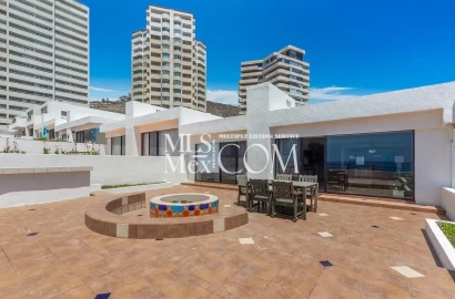 Oceanfront Villa for Rent in Calafia Resort Rosarito | 2BR Furnished | Gated Community | Near US Border