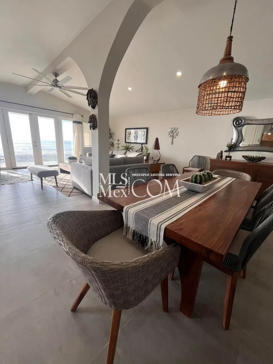 Oceanfront Furnished 2BR Villa for Rent in Rosarito Centro | Beachfront Home