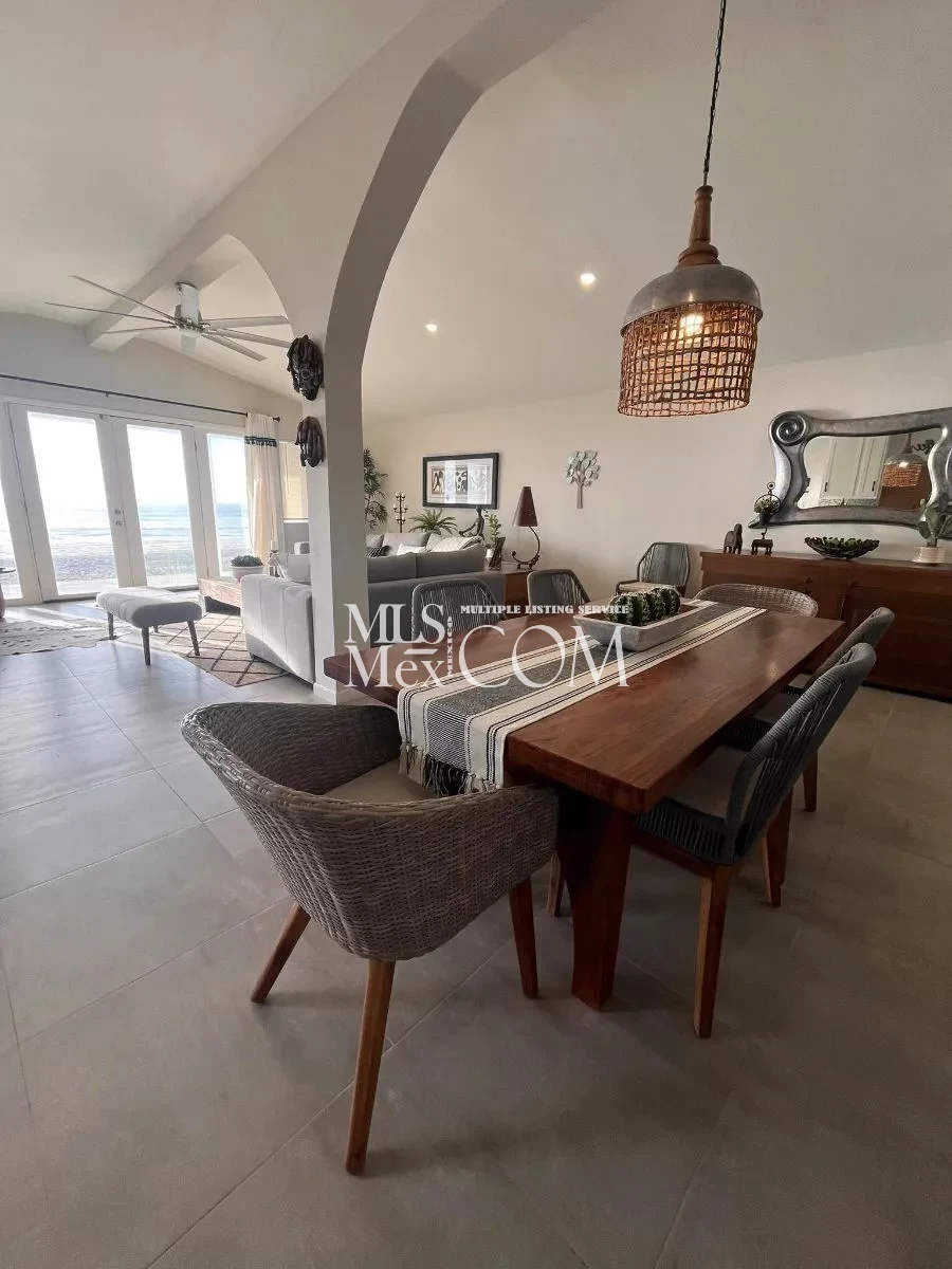 Oceanfront Furnished 2BR Villa for Rent in Rosarito Centro | Beachfront Home