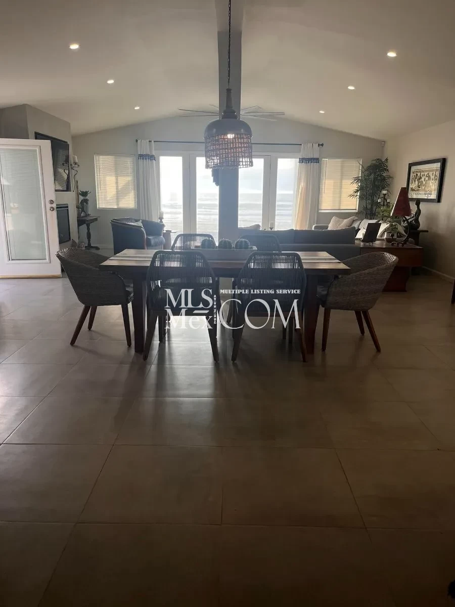 Oceanfront Furnished 2BR Villa for Rent in Rosarito Centro | Beachfront Home
