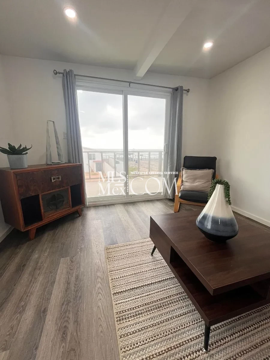 Furnished 1BR Oceanfront Villa for Rent in Rosarito Centro | $800 USD