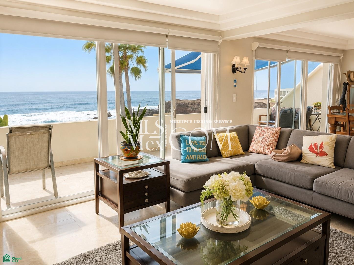 Oceanfront Furnished Villa for Sale in La Jolla del Mar, Rosarito | $650,000 USD