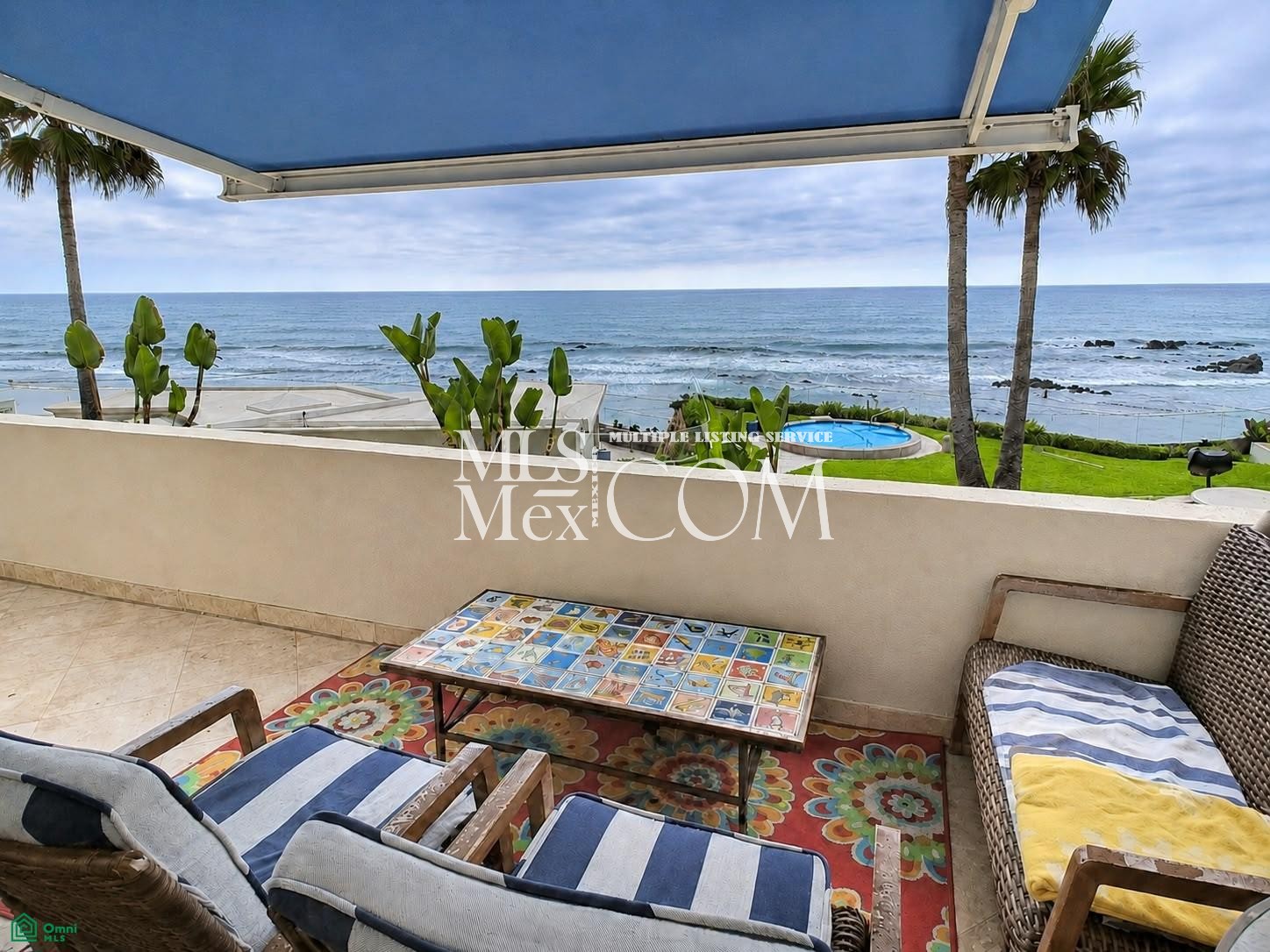 Oceanfront Furnished Villa for Sale in La Jolla del Mar, Rosarito | $650,000 USD