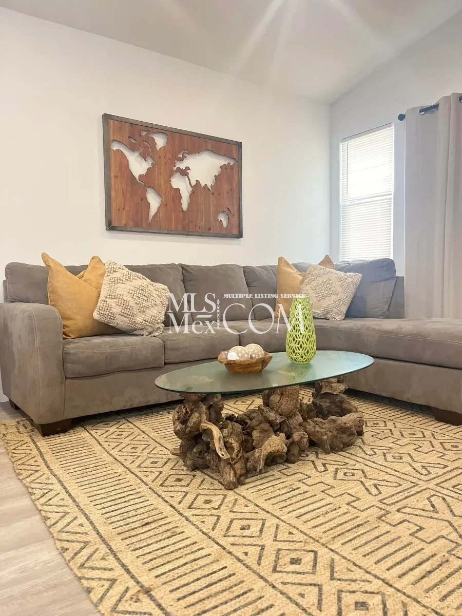 🌊 Oceanfront Furnished Villa for Rent in Downtown Rosarito | Private Beach Access | Gated Community | $1,500 USD
