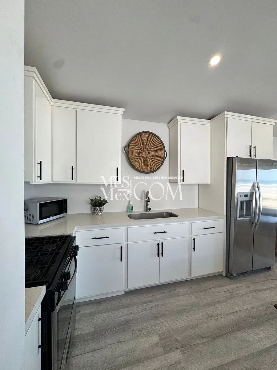 🌊 Oceanfront Furnished Villa for Rent in Downtown Rosarito | Private Beach Access | Gated Community | $1,500 USD